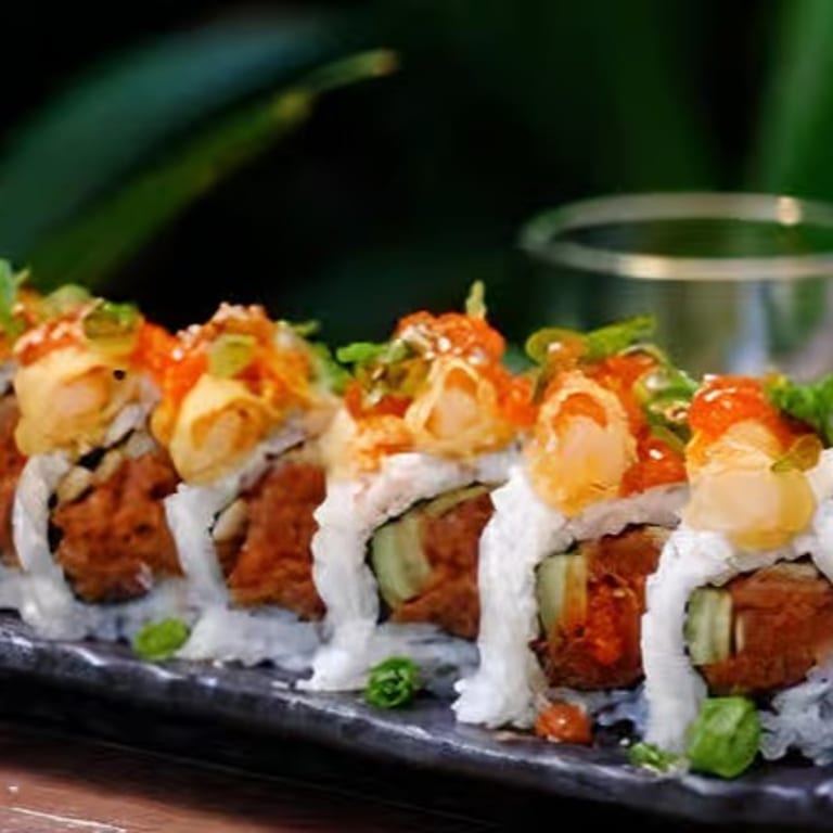 Indulge in Our Volcano Roll