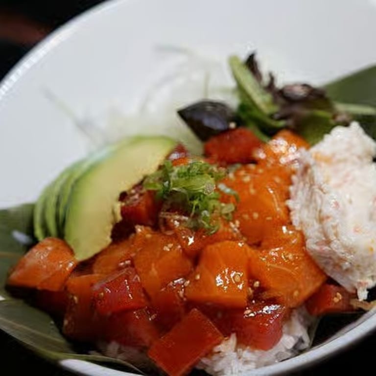 Explore our poke bowl selection